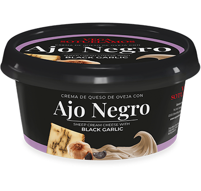 Crema de queso con ajo negro VEGA SOTUÉLAMOS 125 g.