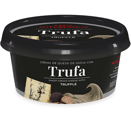 Crema de queso con trufa negra VEGA SOTUÉLAMOS 125 g.