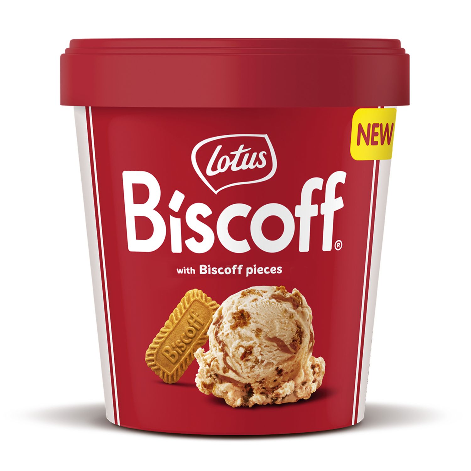 Helado biscoff LOTUS 295 g