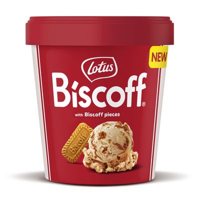 Helado biscoff LOTUS 295 g