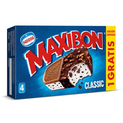 Helado classic MAXIBON de NESTLÉ + 1 gratis 384 g