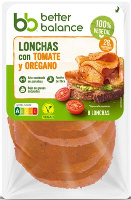 Lonchas con tomate y orégano BETTER BALANCE de CAMPOFRÍO 80 g