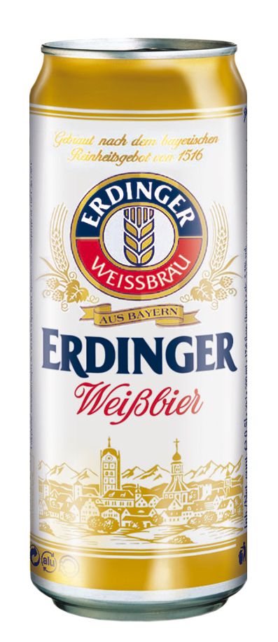 Cerveza Weissbier ERDINGER 500 ml