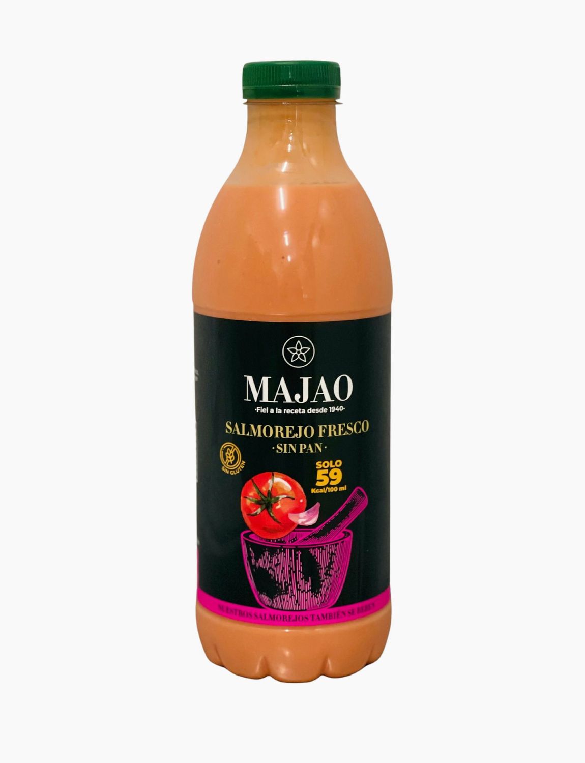Salmorejo fresco sin pan MAJAO 1 l