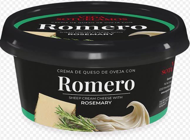 Crema de queso al romero VEGA SOTUELAMOS 125 g