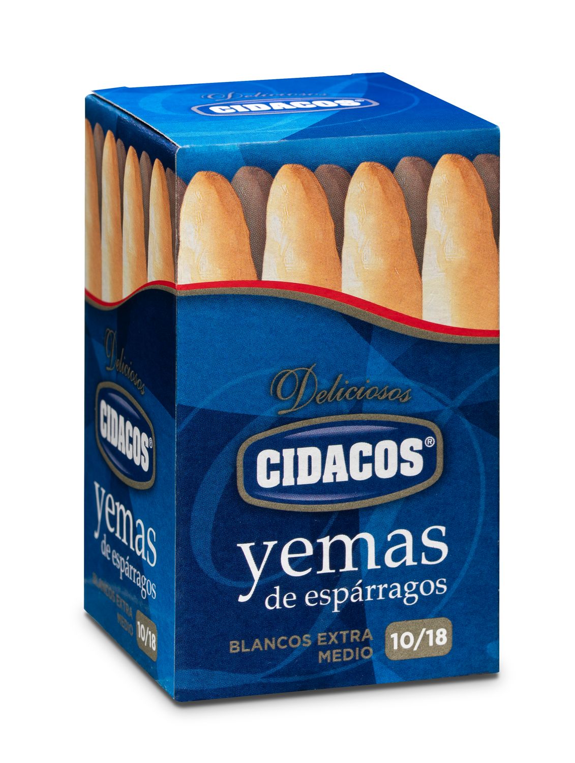 Yemas de espárragos blancos extra 10/18 CIDACOS 100 g