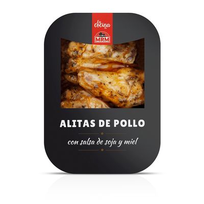 Alitas de pollo con salsa de soja y miel M.R.M. 270 g