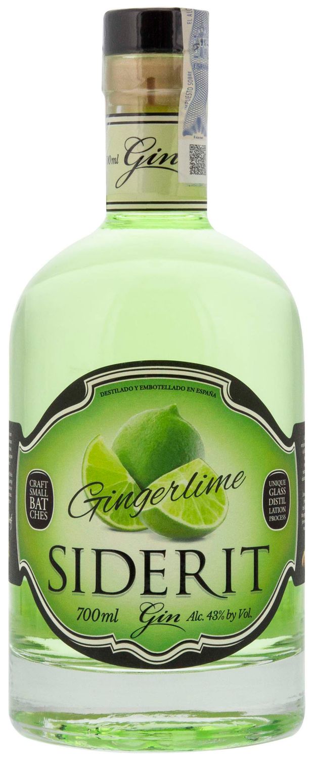 Ginebra gingerlime SIDERIT 700 ml