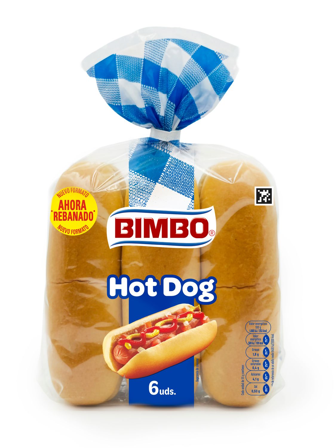 Pan hot dog BIMBO 6 ud 330 g
