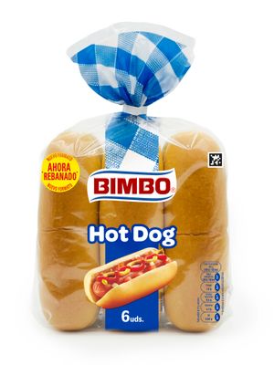 Pan hot dog BIMBO 6 ud 330 g