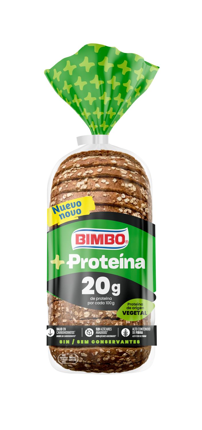 Pan de molde + proteína BIMBO 475 g
