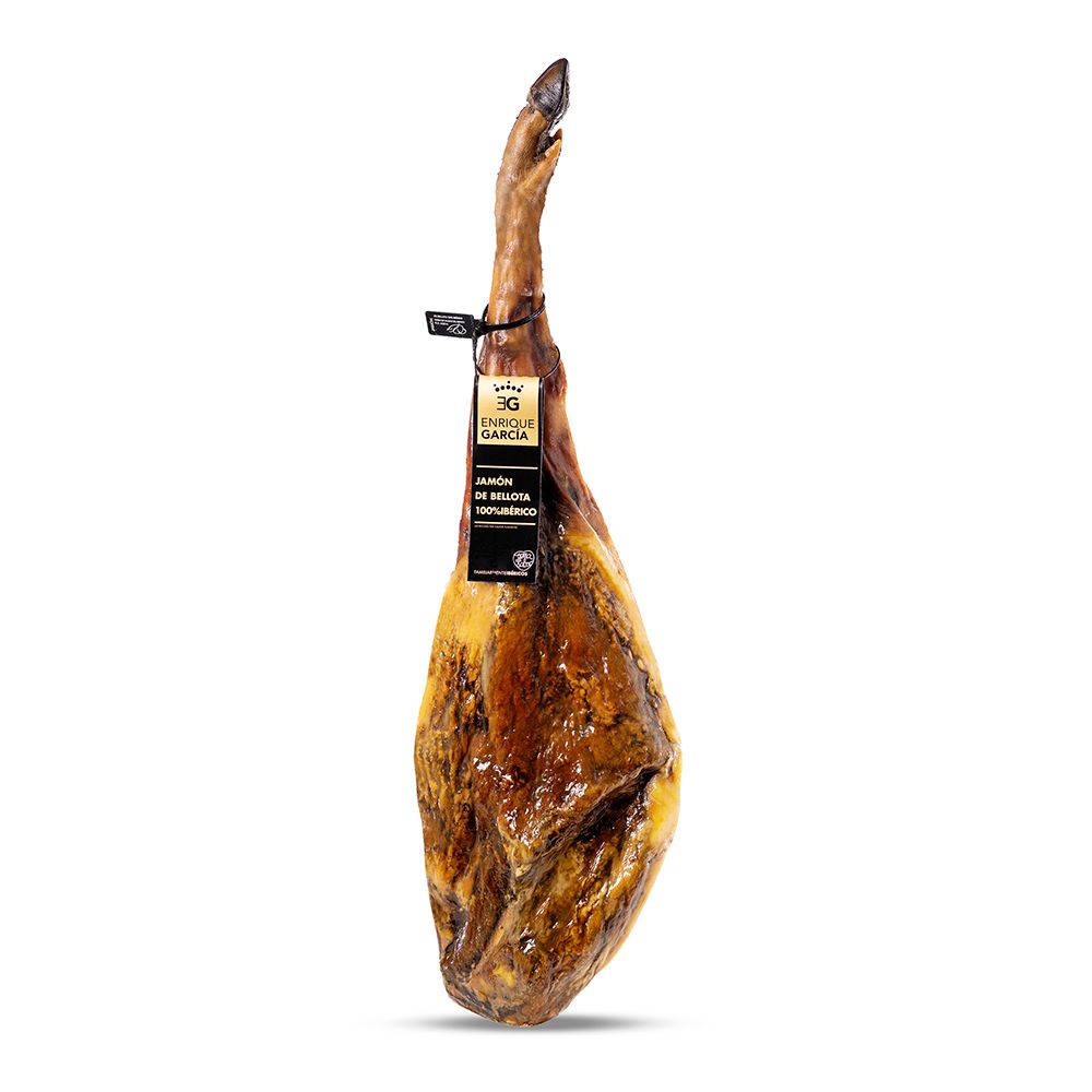 Jamón 100% ibérico de bellota ENRIQUE GARCÍA (por piezas enteras)