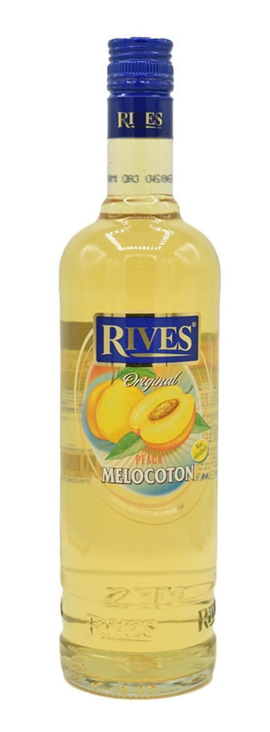 Licor de melocotón sin alcohol RIVES 700 ml