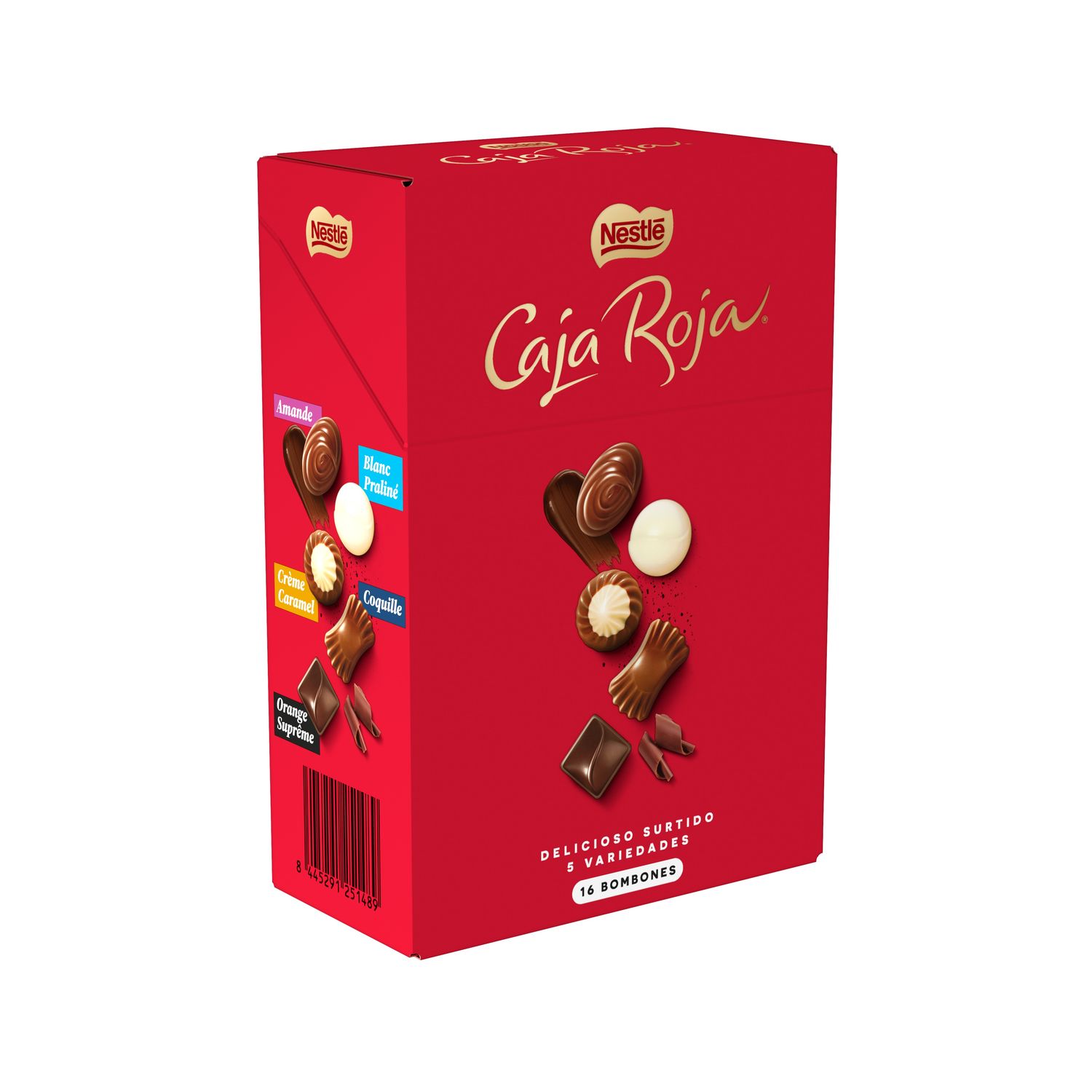 Bombones caja roja NESTLÉ 143 g 16 ud