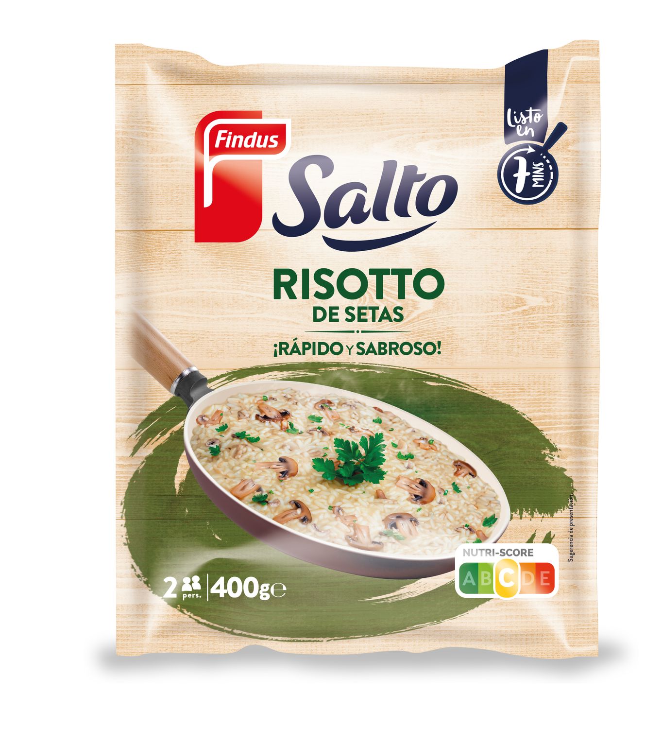 Risotto de setas SALTO de FINDUS 400 g