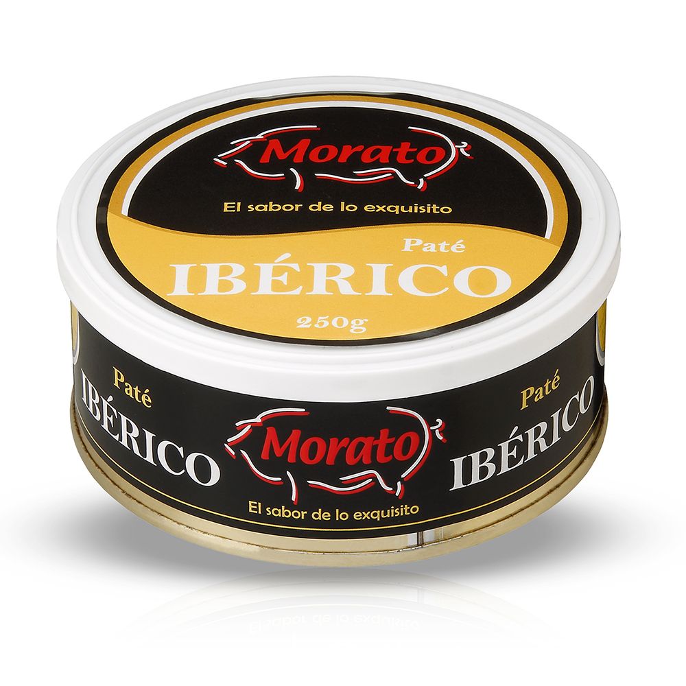 Lata de paté ibérico  MORATO 250 g