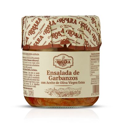 Ensalada de garbanzos con aceite de oliva ROSARA 340 g