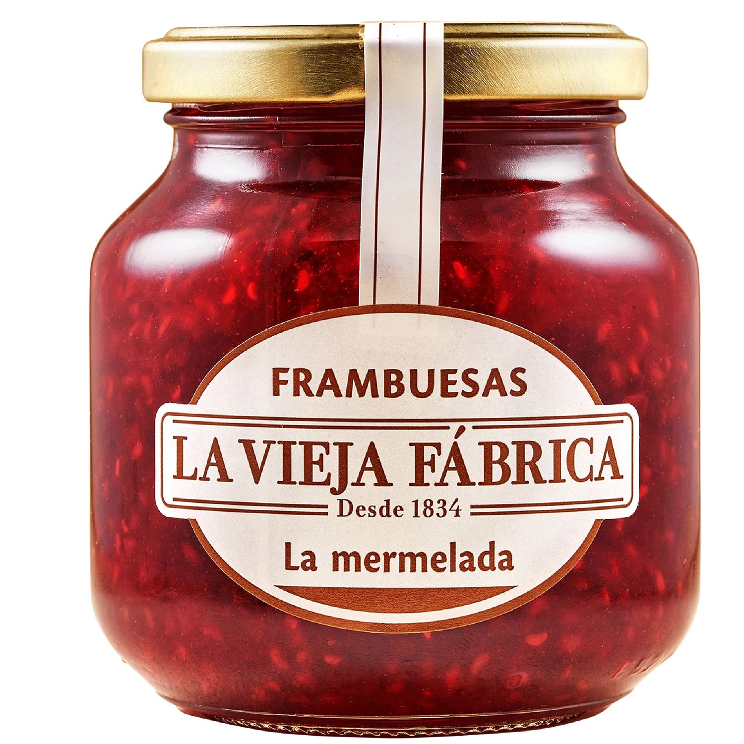 Mermelada de frambuesas  LA VIEJA FÁBRICA 280 g.