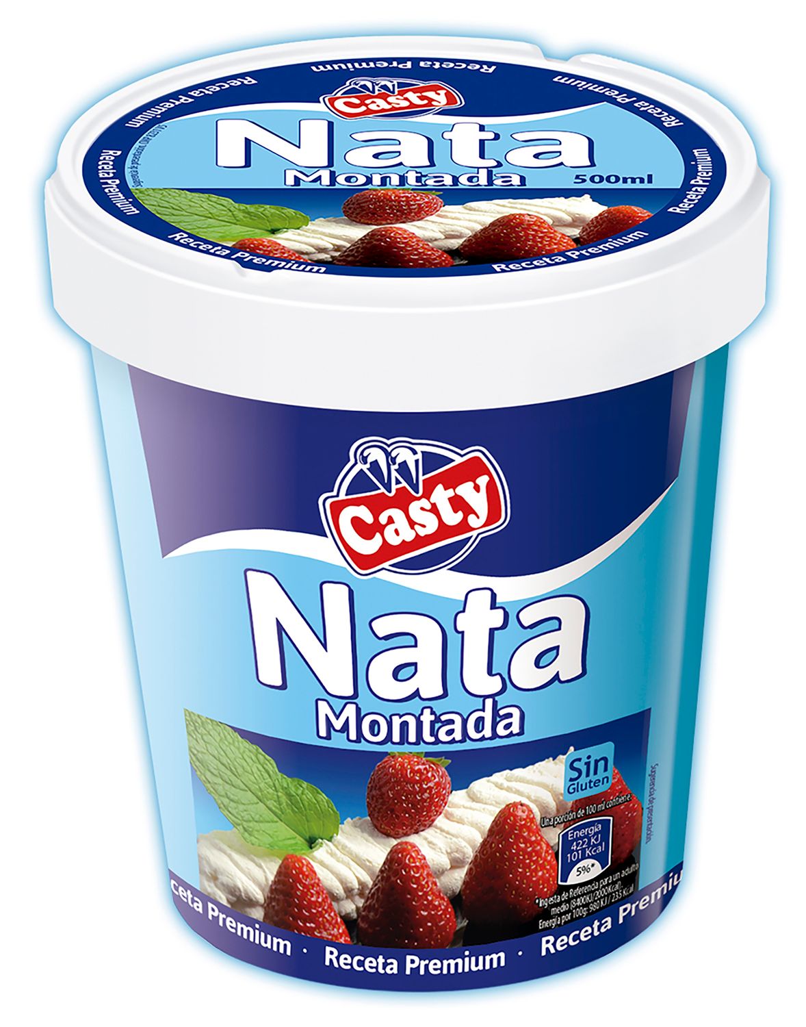 Nata montada CASTY 500 ml