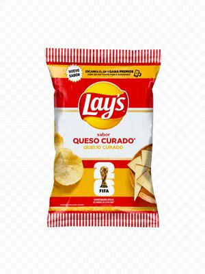 Patatas fritas sabor queso curado  RUFFLES 110 g