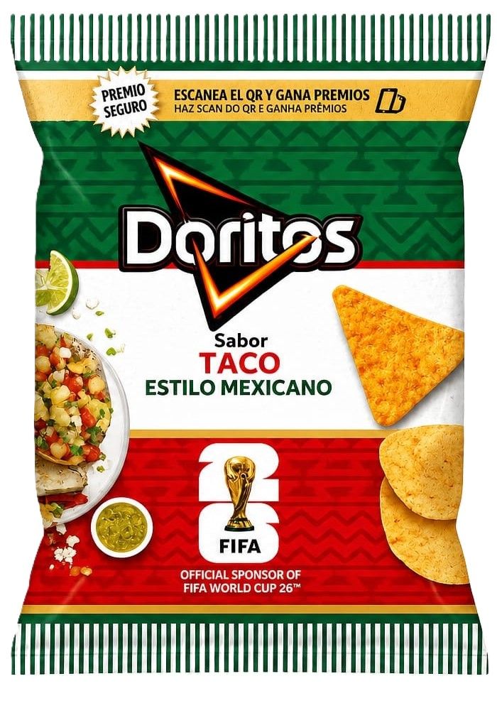 DORITOS sabor taco estilo mexicano 99 g