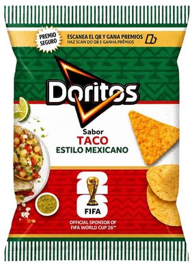 DORITOS sabor taco estilo mexicano 99 g