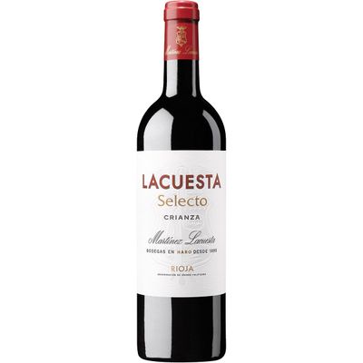 Vino tinto crianza D.O. Rioja LACUESTA 750 ml
