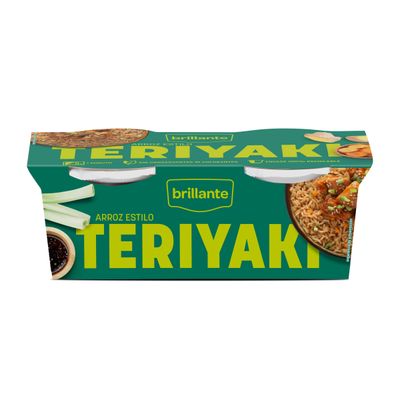 Arroz estilo teriyaki BRILLANTE 2 x 125 g