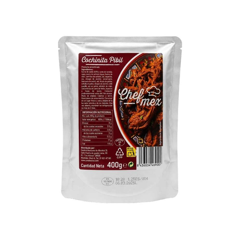 Cochinita pibil CHEF MEX 400 g