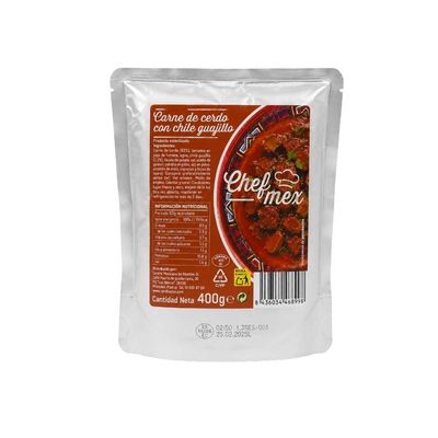 Carne de cerdo con chile guajillo CHEF MEX 400 g