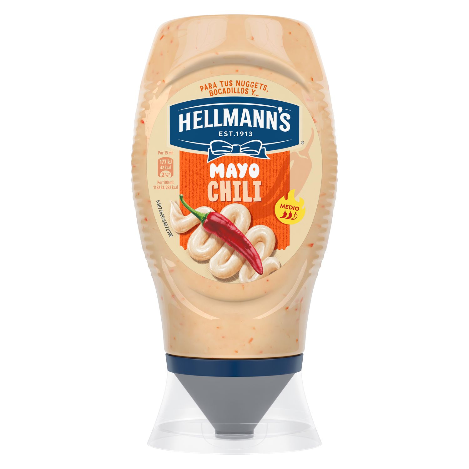 Mayonesa de chili HELLMANN´S 250 ml