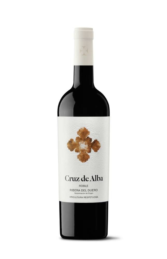 Vinto tinto roble D.O Ribera de Duero CRUZ DE ALBA 750 ml