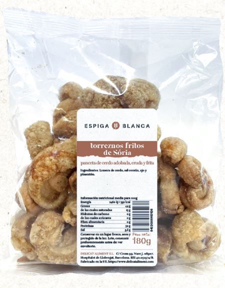Torreznos Fritos de Soria  ESPIGA BLANCA 180 g