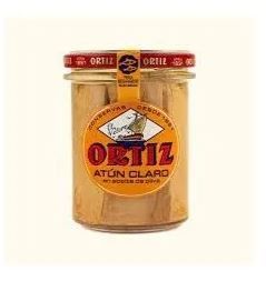 Atún claro en aceite de oliva CONSERVAS ORTIZ 112 g.