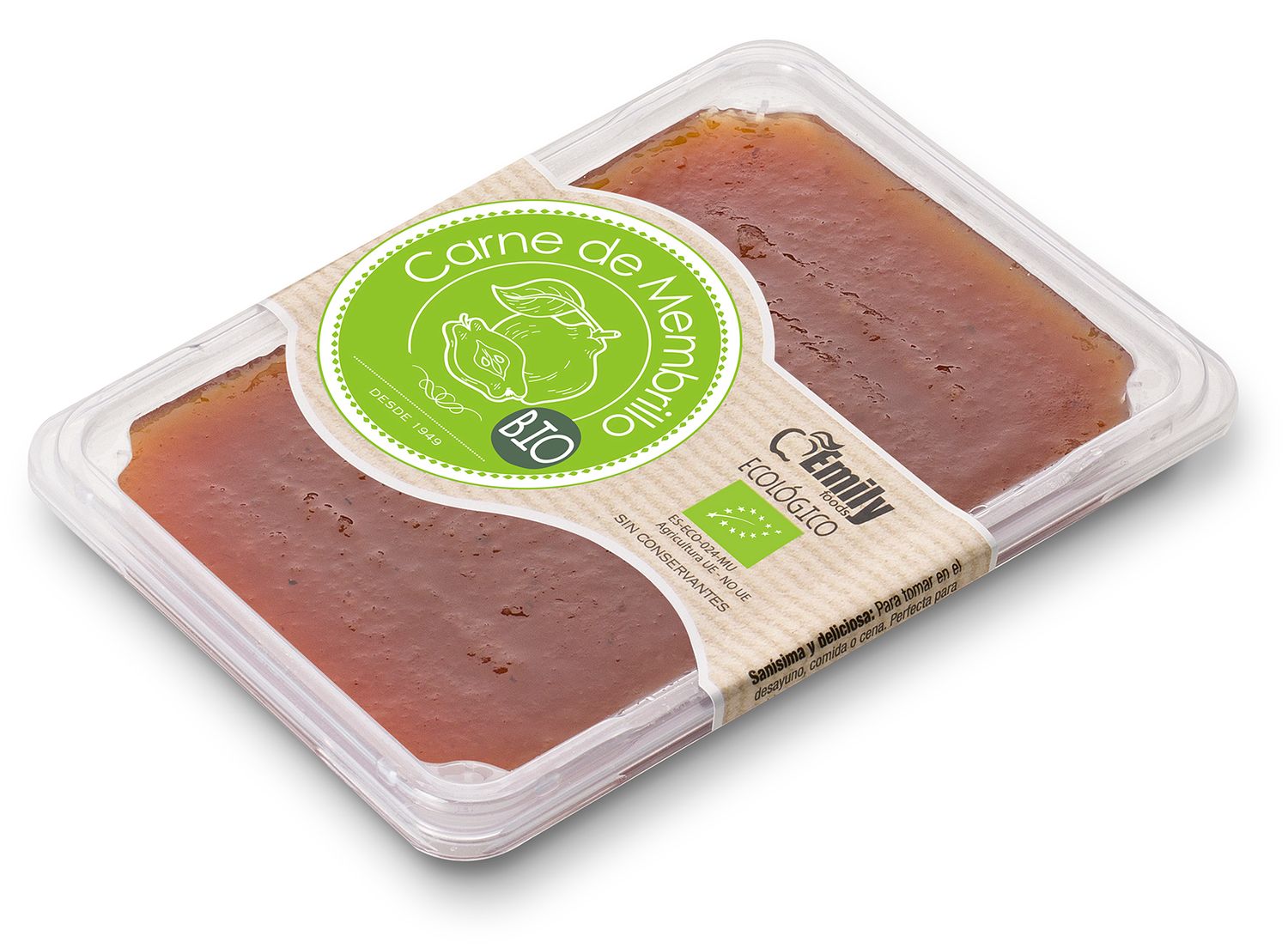 Carne de membrillo bio EMILY FOODS 240 g