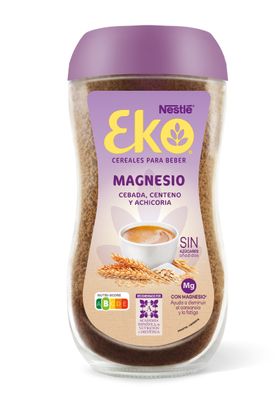Cereales solubles para beber con Magnesio, cebada, centeno y achicoria, EKO de NESTLE 150 g.