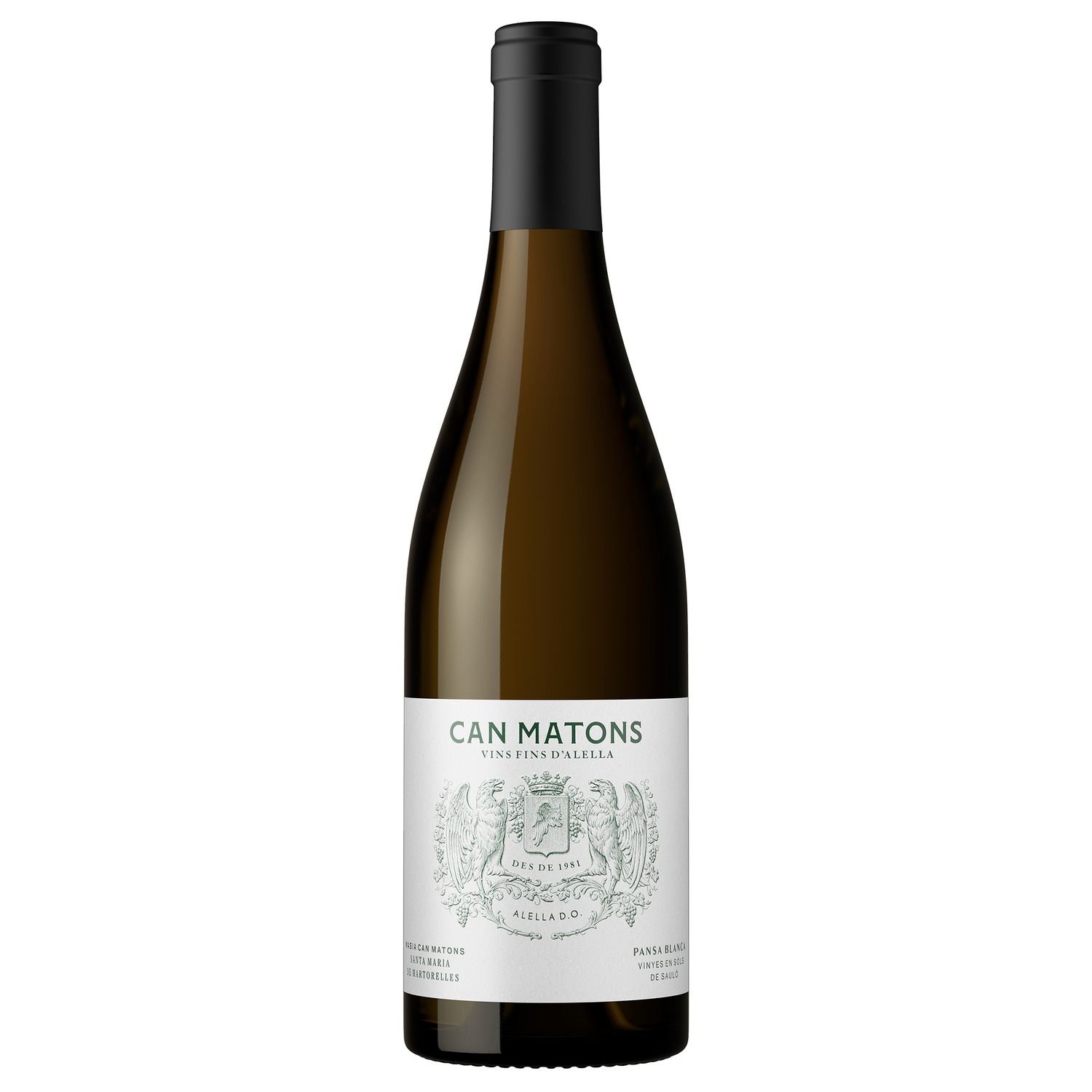 Vino blanco D.O. Alella CAN MATONS 750 ml