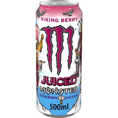 Bebida energética juiced viking berry MONSTER 500 ml