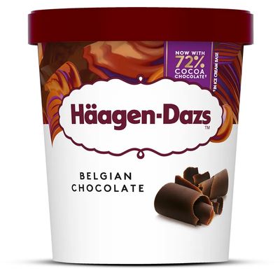 Helado de chocolate belga HÄAGEN-DAZS 95 ml