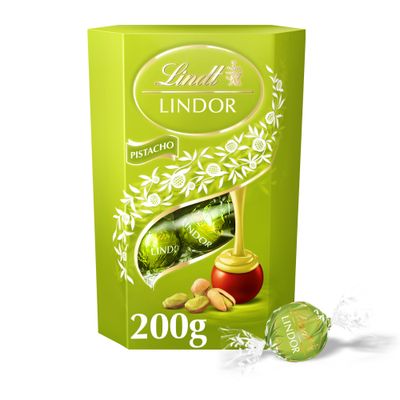 Bombones LINDOR pistacho LINDT 200 g