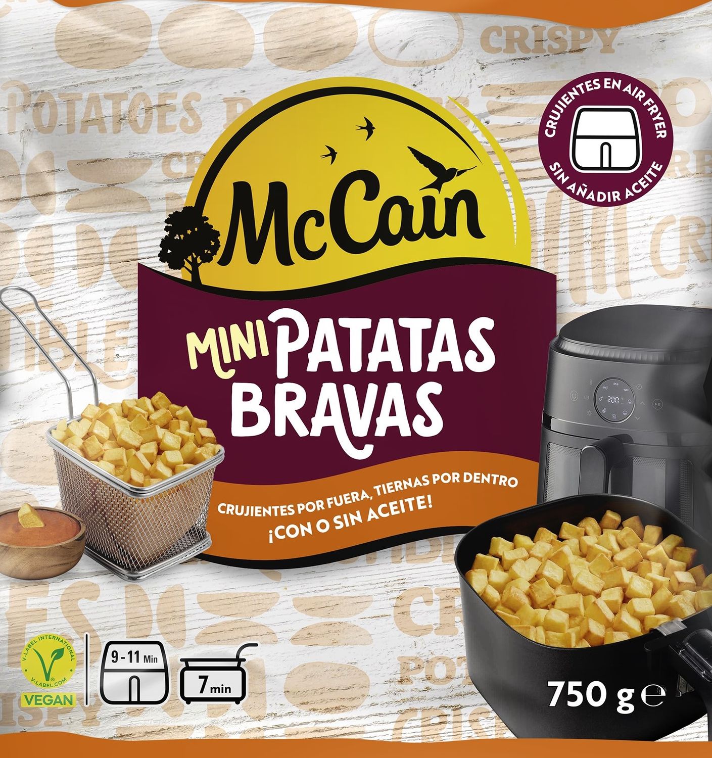 Mini patatas bravas McCAIN 750 g