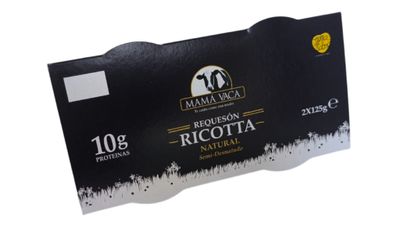 Requesón ricotta MAMÁ VACA 2 x 125 g
