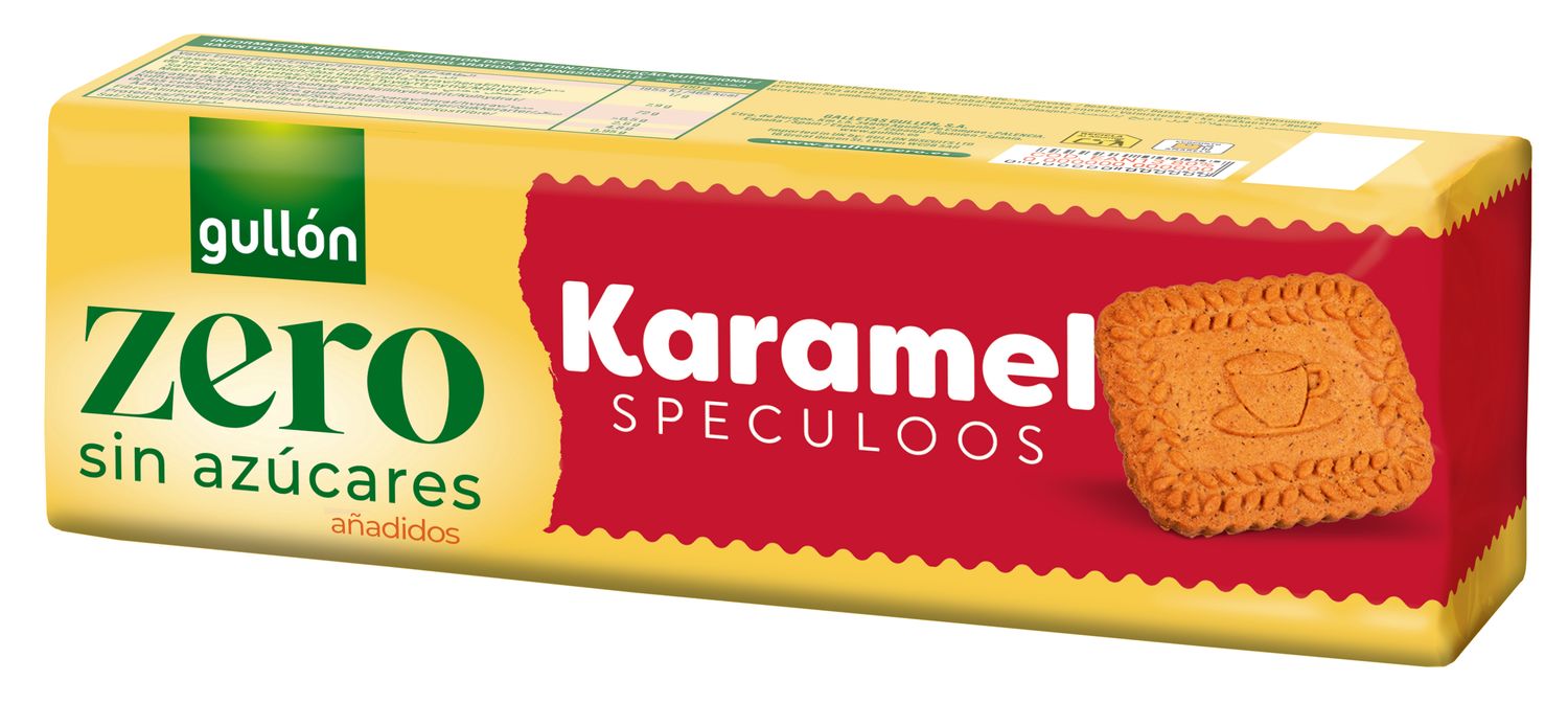 Galletas karamel zero sin azúcar GULLÓN 190 g