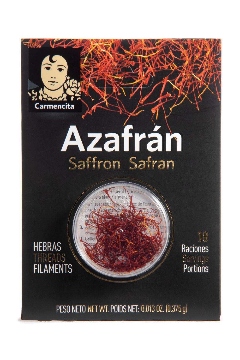 Azafrán en hebra CARMENCITA 0.375 g