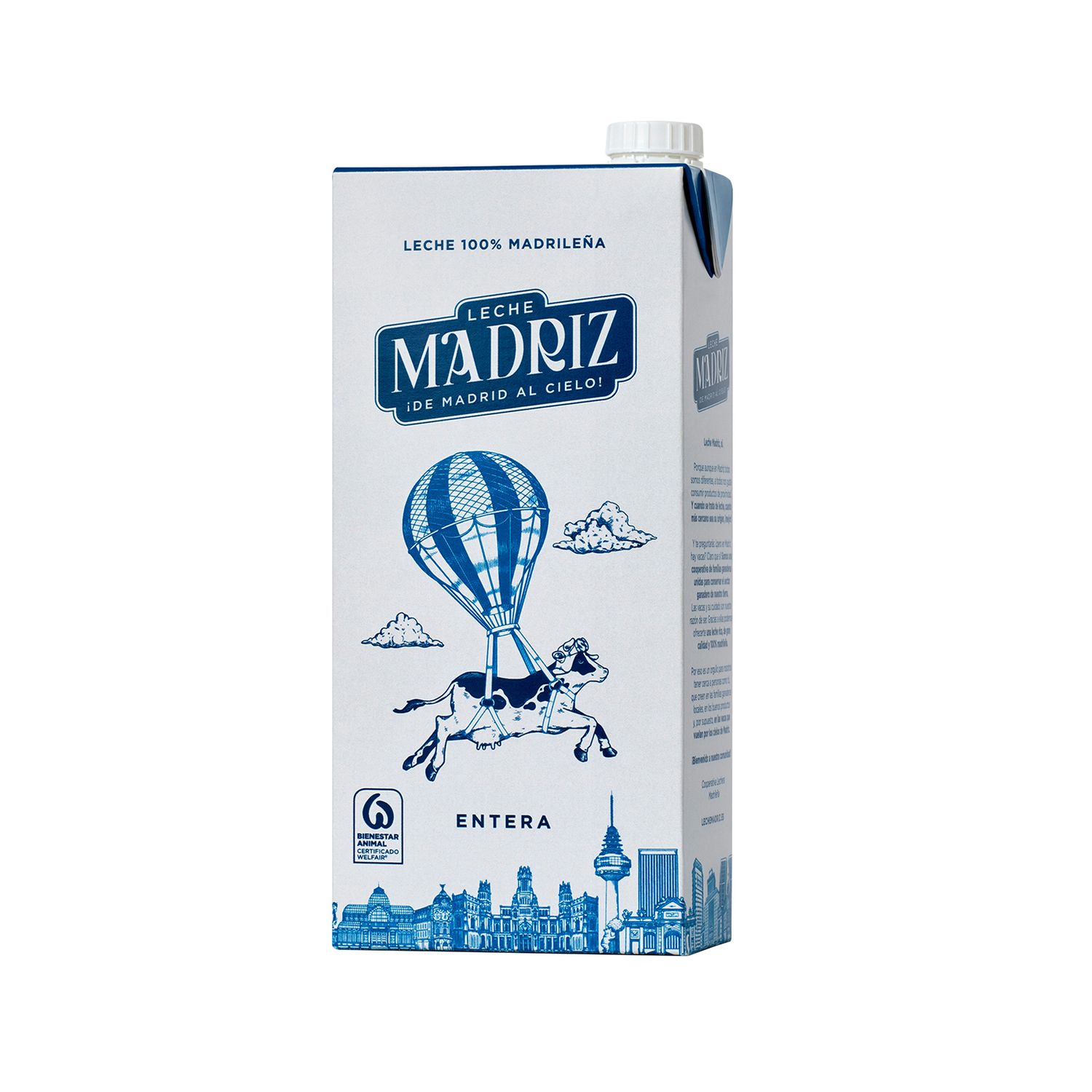 Leche entera MADRIZ 1 l