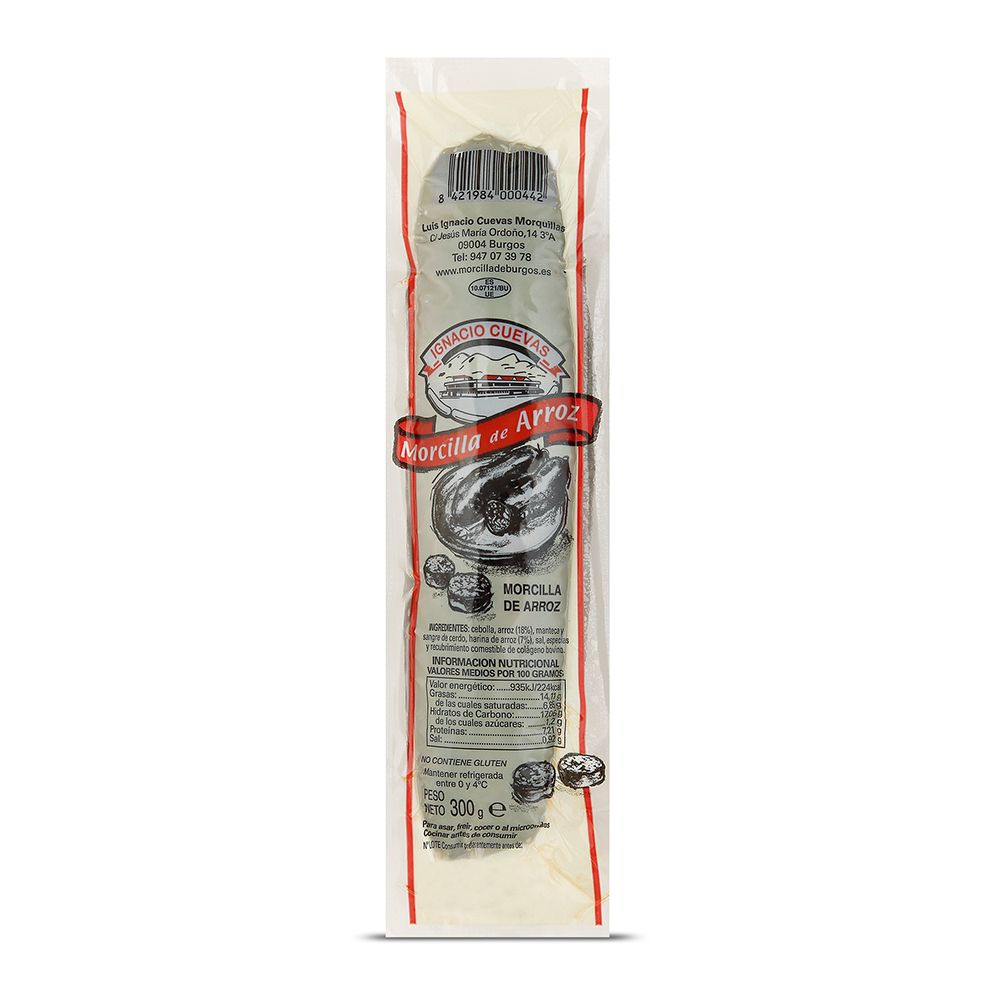 Morcilla de Burgos IGNACIO CUEVAS 300 g