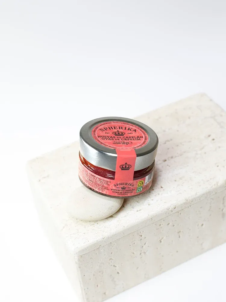 Huevas de capelán rojas SPHERIKA 50 g