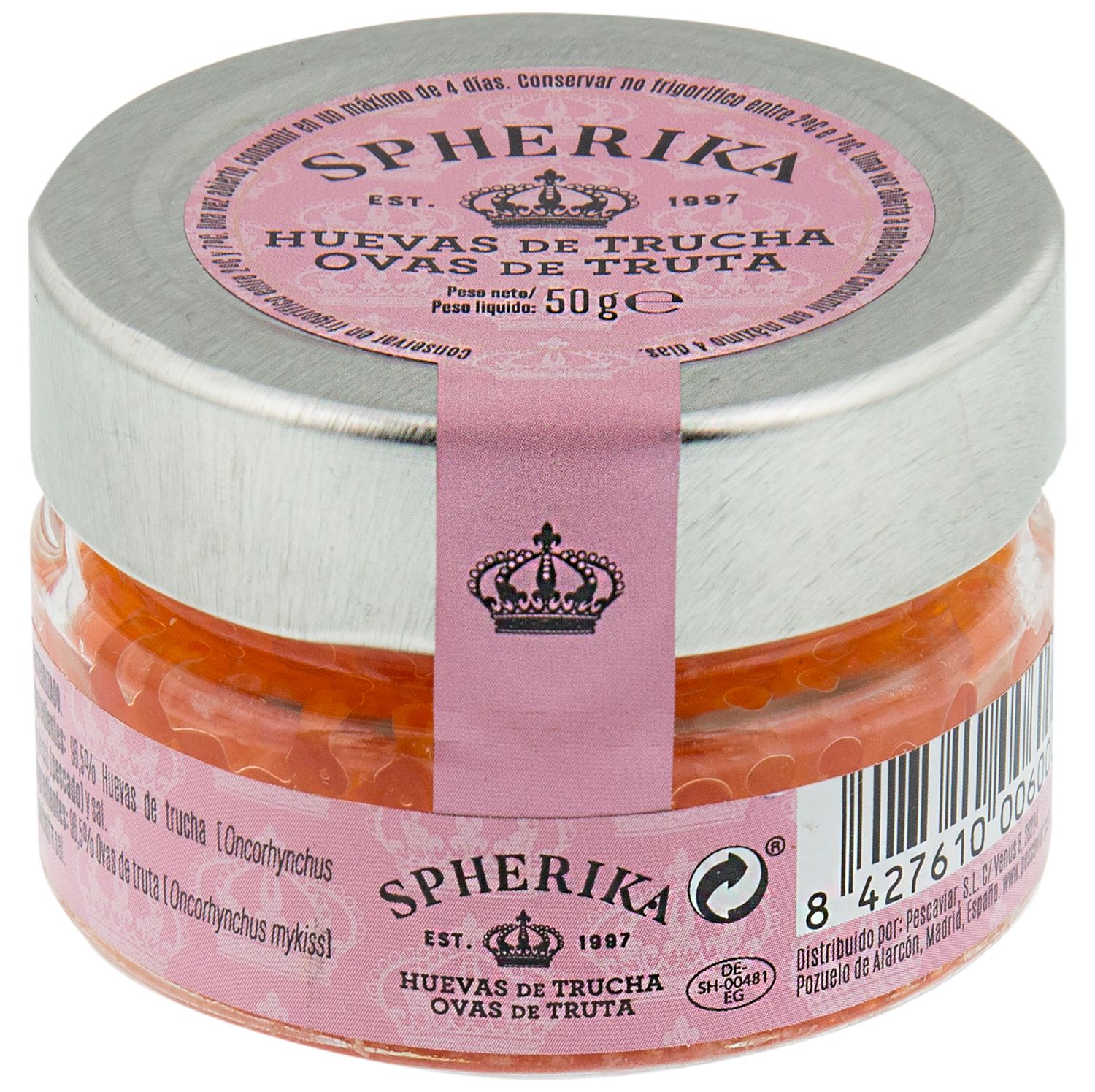 Huevas de trucha SPHERIKA 50 g