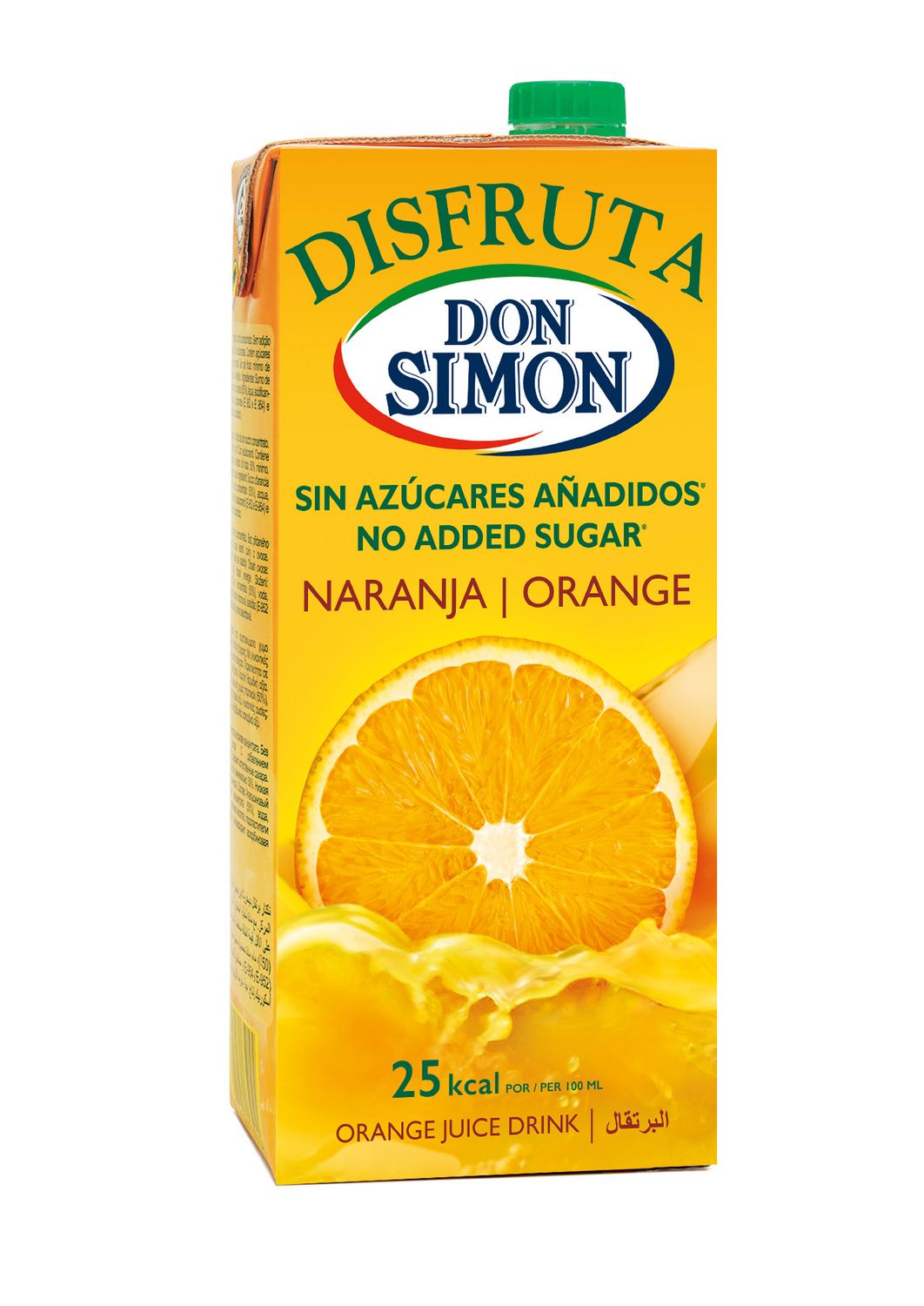 Zumo de naranja sin azúcares añadidos DON SIMÓN 1 l