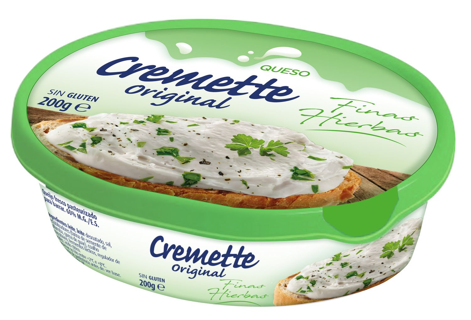 Queso de untar finas hierbas CREMETTE 200 g